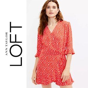ANN TAYLOR LOFT WRAP ROMPER/DRESS